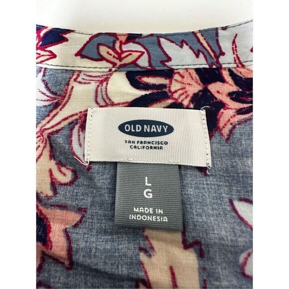 OLD NAVY Floral Boho Western Long Sleeve Romper Size  L - Picture 8 of 16